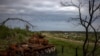 Знищений російський танк поблизу Богородичного на Донеччині, архівне фото