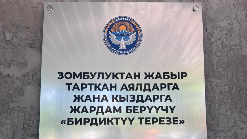 Бишкекте зомбулукка кабылган кыз-келиндерге жардам көрсөткөн бирдиктүү борбор ачылды