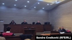 Gjyqi për rastin e vrasjes së politikanit serb nga Kosova, Oliver Ivanoviq, Prishtinë, 14 mars 2023.