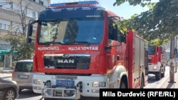 Ilustrativna fotografija, vozila vatrogasne brigade MUP-a Srbije 