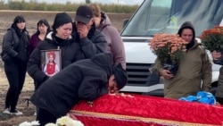 Funerals Held For Mourners Killed During A Memorial For Fallen Ukrainian Soldier