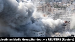 Posljedice eksplozije u gradu Gaza