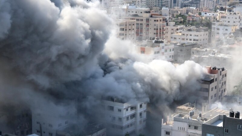Posljedice eksplozije u gradu Gaza