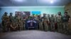 Президент України Володимир Зеленський під час поїздки на Донеччину відвідав підрозділи ЗСУ, які відзначились у важких боях на Бахмутському напрямку, 26 червня 2023 року 