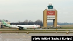 Budapest airport (file photo)