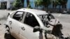 Пострадавший при атаке автомобиль в Шебекино, иллюстративное фото