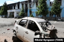В Шебекино в результате обстрелов повреждено здание отделения полиции, 6 июня 2023 года