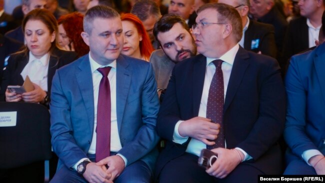 Бившият финансов министър Владислав Горанов (отляво) и бившият здравен министър Костадин Ангелов