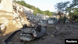 Руйнування в Одесі після нічної ракетної атаки РФ, 23 липня 2023 року 