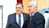 Milorad Dodik i Dragan Čović u Banjaluci, februar 2023.