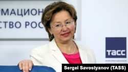 Former Russian Deputy Culture Minister Olga Yarilova (file photo)