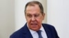 RUSSIA – Russian Foreign Minister Sergei Lavrov during the presentation of a collection of archival documents reissued for the tenth anniversary of Russia's occupation of Ukrainian Crimea. Moscow, February 15, 2024