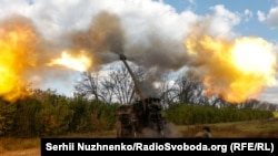 Ukraine's Native-Made 'Bohdana' Howitzer In Battle