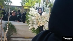 The funeral of Armita Garavand