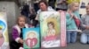 Protest ukrajinskih žena i djece u Švicarskoj