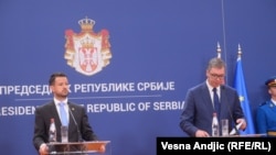  Jakov Milatović i Aleksandar Vučić, Beograd, 10.07.2023.
