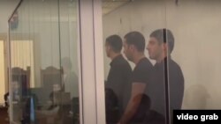 Azerbaijan -- The trial of the armed raiders to the "Bravo" hypermarket-2023