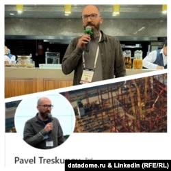 Фотографии Павла Трескунова на сайте datadome.ru и в профиле LinkedIn.