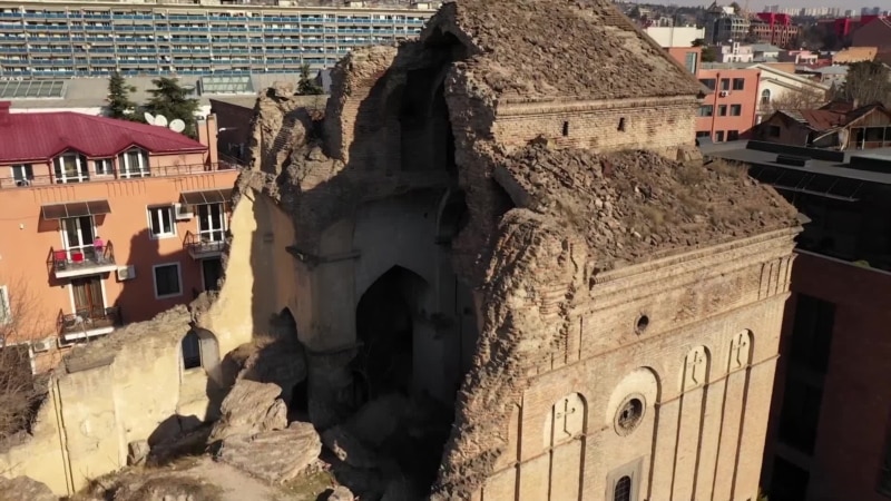 Шамкорецоц Сурб Аствацацин: как исчезает некогда самая высокая церковь в Тбилиси