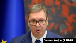 Predsednik Srbije Aleksandar Vučić, fotoarhiv, 10. jul 2023. 