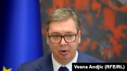 Predsednik Srbije Aleksandar Vučić, fotoarhiv, jul 2023. 