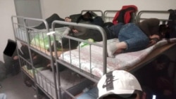 Граждане Кыргызстана в аэропорту Шереметьево 24 марта 2024 года.