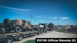 Vojna vozila EUFOR-a u BiH