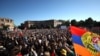 Protest u centru Jerevana, 9. maj 2024.