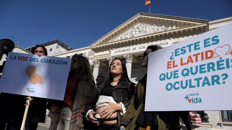 Demonstracije protiv prava na abortus u Španiji