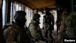 Бійці легіону «Свобода Росії» у Донецькій області, Україна, 21 березня 2023 року, фото ілюстративне