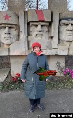 Крымчанка Людмила Шкоденко на видео Telegram-канала «Крымский смерш», 30 января 2024 года