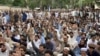 Activists in Kurram, Khyber Pakhtunkhwa Province, staged a protest against insecurity on on June 15. Carrying white flags, they demanded peace and condemned harassment by both militants and security forces.