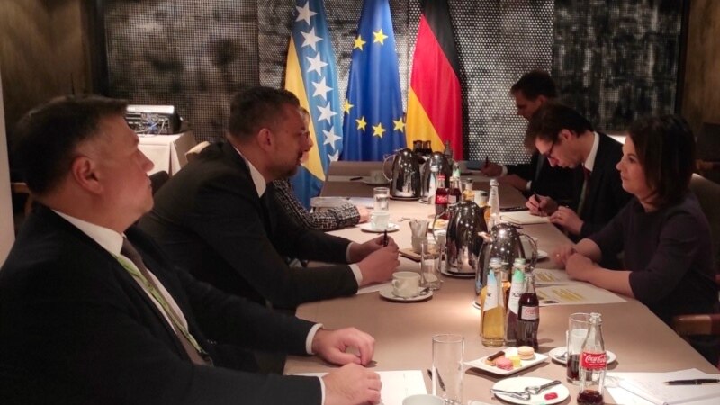 Njemačka glavni zagovornik BiH u Evropi, poručeno sa sastanka Konakovića i Baerbock