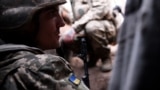 Ukraine - soldiers in Terny, in the eastern Donetsk region - screen grab