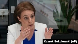 Ministarska spoljnih poslova Kosova Donika Gervala, 8. maj 2024.