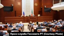 Заседание Госсовета Татарстана. Архивное фото