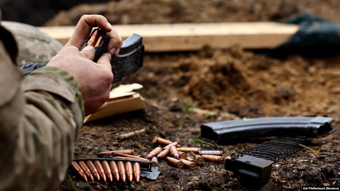 The deal follows up a decision by EU leaders in March to boost urgently needed ammunition deliveries to Ukraine.