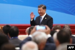 Сі Цзіньпін на форумі «Один пояс, один шлях» у Пекіні. 18 жовтня 2023 року