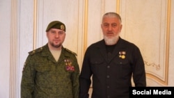 Апти Алаудинов и Адам Делимханов. Фото из официального телеграм-канала Алаудинова