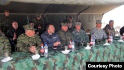 Fotoarhiv: Delegacija Oružanih snaga SAD u bazi Vojske Srbije &quot;Jug&quot; kod Bujanovca