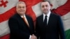 Vizita prim-ministrului ungar Viktor Orban (stânga) în Georgia, pe 11 și 12 octombrie, a fost cel mai recent pas în dezvoltarea rapidă a parteneriatului cu omologul său georgian, Irakli Garibașvili (dreapta).