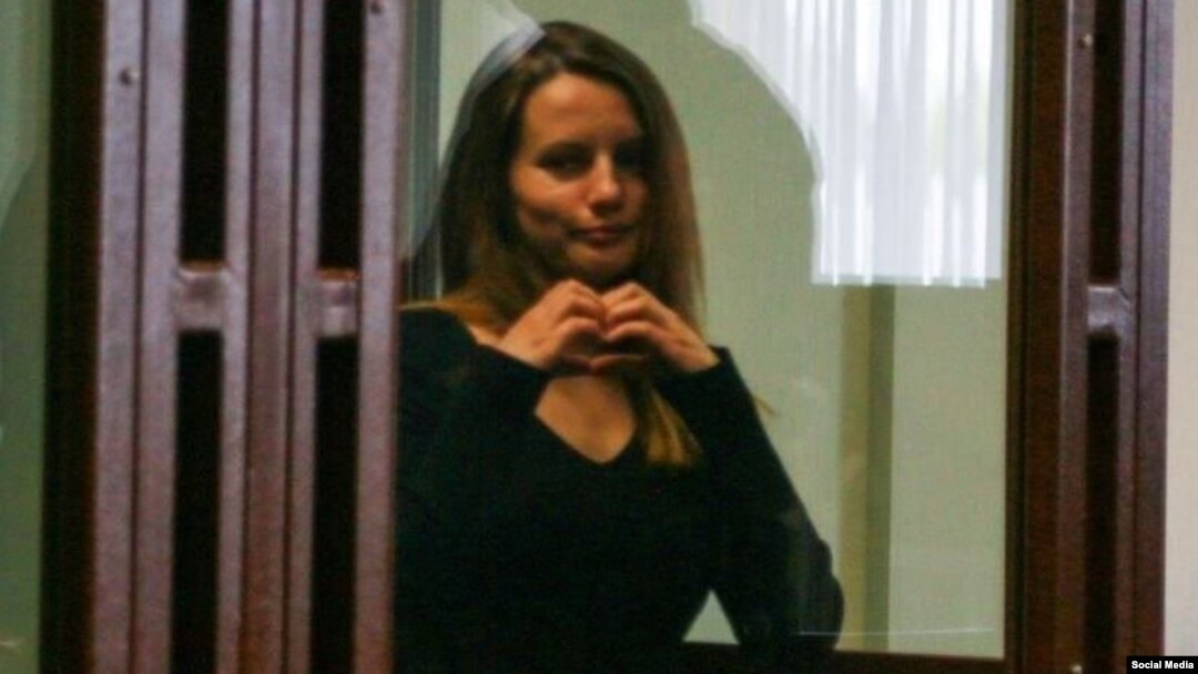 Yana Pinchuk appears in court on June 6.