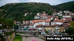 Qyteti i Prizrenit. Fotografi nga arkivi. 