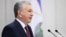 Uzbek President Shavkat Mirziyoev (file photo).
