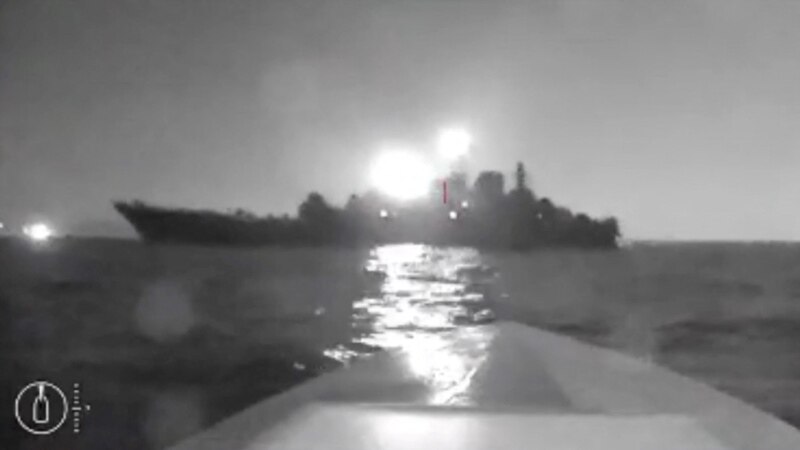 Развожаев заявил об «уничтожении» надводного дрона в севастопольской морской зоне