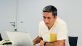 حامد عبیدی رئیس سازمان حمایت از خبرنگاران افغانستان(آرشیف)