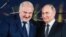Уладзімір Пуцін і Аляксандар Лукашэнка. 27 студзеня 2024 году
