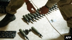 25-миллиметровые снаряды с обедненным ураном, которые стоят на вооружении армии США. Иллюстрационное фото