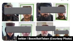 تعدادی از سربازان و افسران نظام پیشین افغانستان که گفته میشود با استفاده از بایومتریک توسط طالبان شناسایی و بازداشت گردیده اند. 