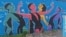 Mural oslikan u okviru festivala "All Girls Street Art Jam"